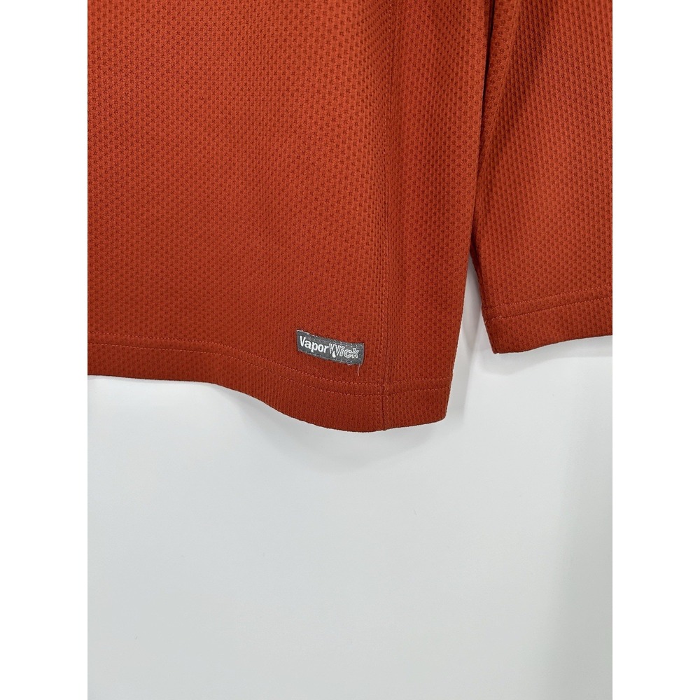 The North Face Lightweight Textured Vapor Wick Quarter 1/4 Zip Pullover Collared - Picture 4 of 7